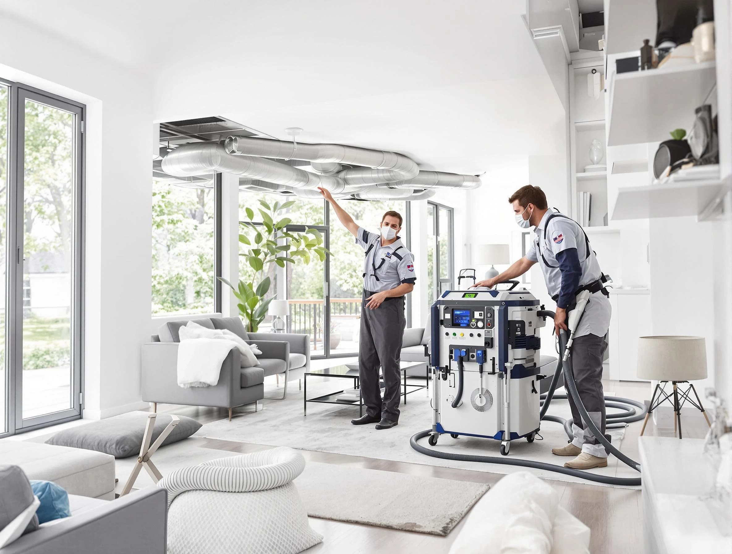 Stansbury Park Air Duct Cleaning professional conducting pure air duct cleaning with state-of-the-art equipment in Stansbury Park