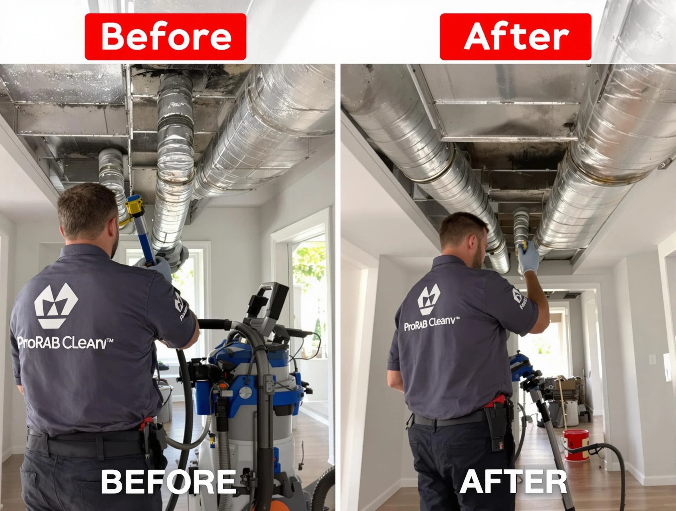 Stansbury Park Air Duct Cleaning expert performing thorough residential duct cleaning in a Stansbury Park home