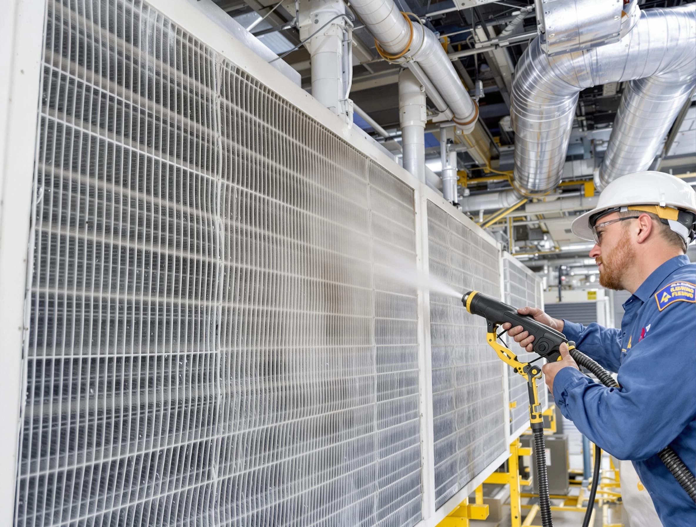 Professional commercial coil cleaning by Stansbury Park Air Duct Cleaning in Stansbury Park