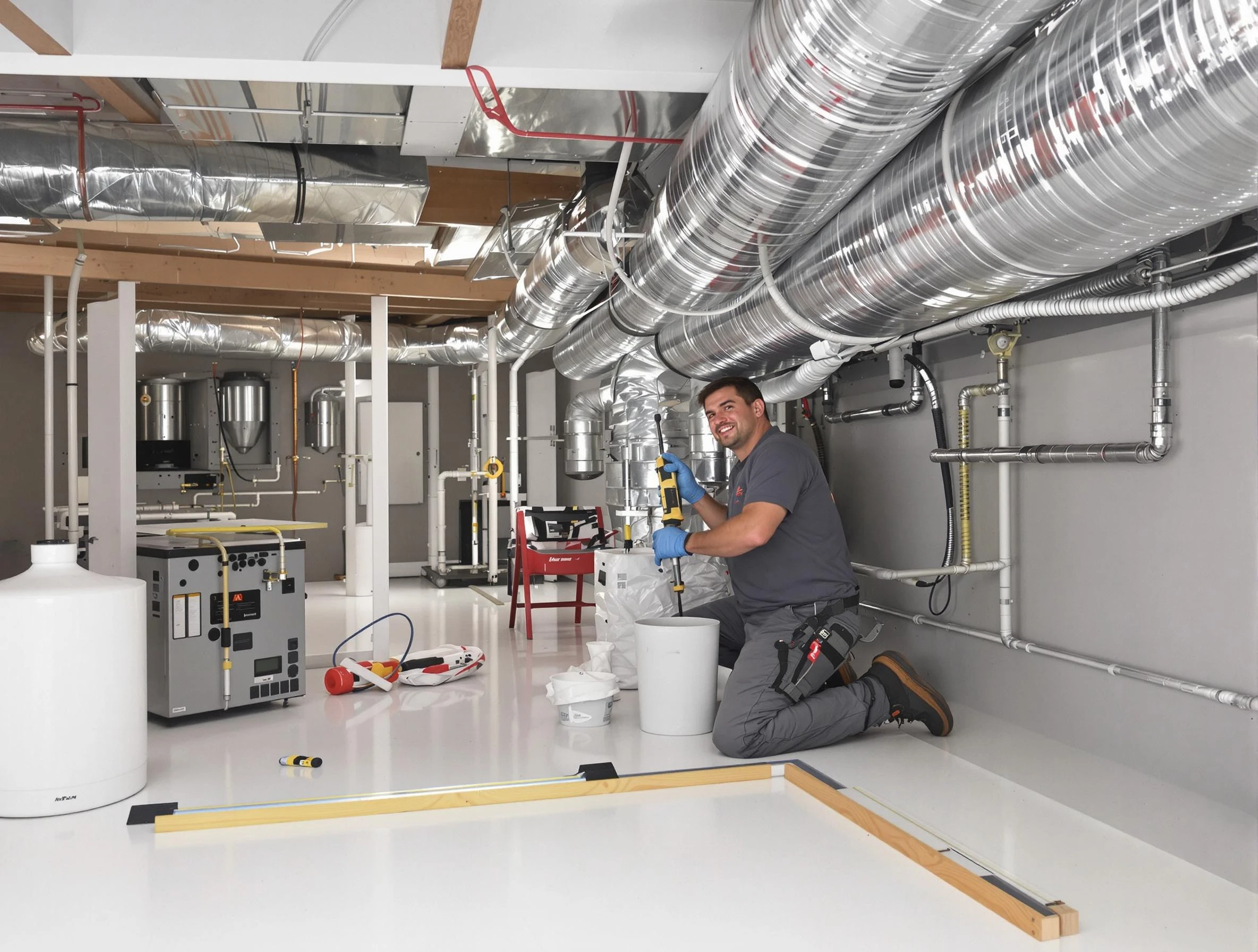 Professional duct sealing service by Stansbury Park Air Duct Cleaning in Stansbury Park